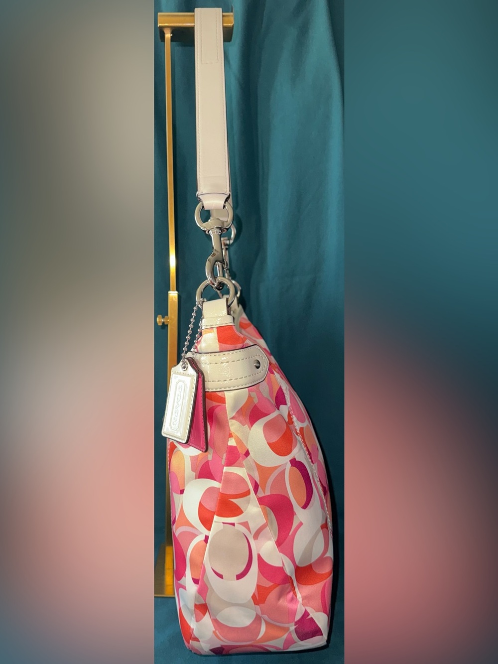 Coach Daisy Kaleidoscope Emma Shoulder Bag/Tote F23957 - Picture 3 of 14